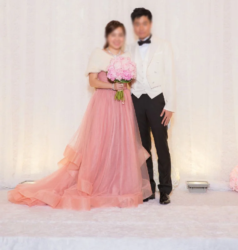 Value Deals Other Pink A-Line Evening Gown