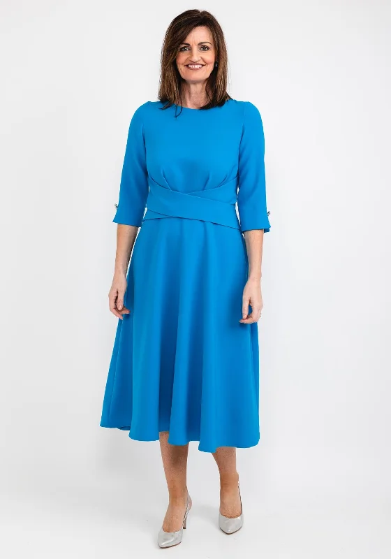 Special Promotion Claudia C Klee A-Line Maxi Dress, Blue