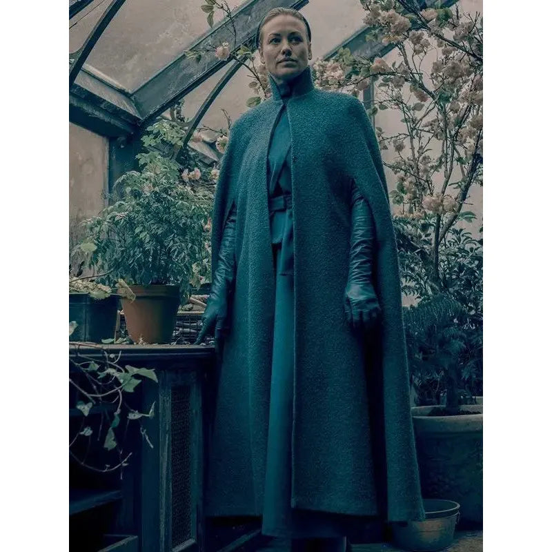 Limited Time Discount The Hand­maid­’s Tale Ser­e­na Joy Wa­ter­ford Green Trench Coat