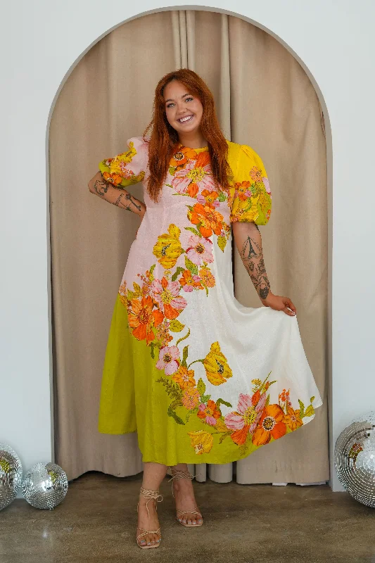 Customer Appreciation Sale Alemais Silas Midi Dress (SIZE 14)
