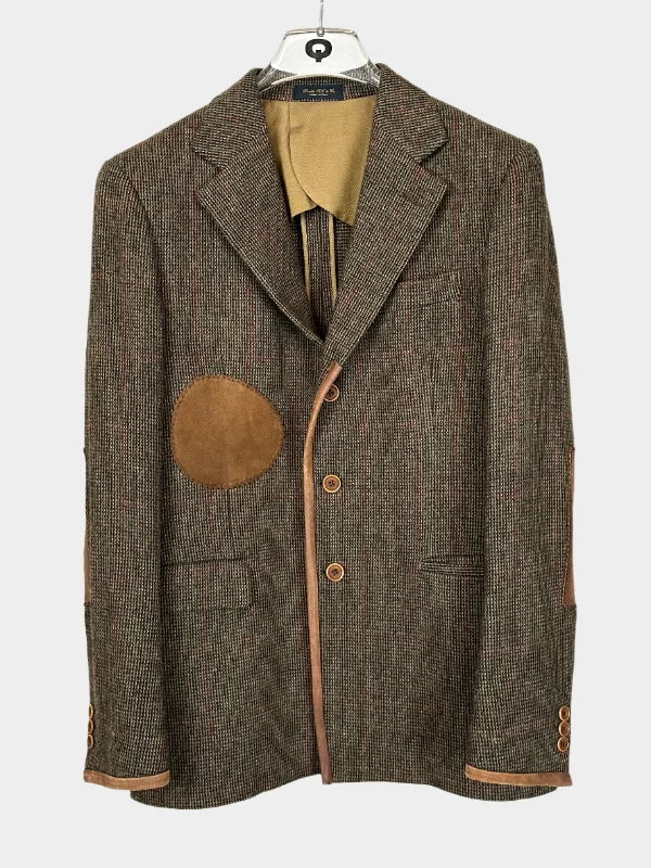 Year-End Sale Tartan Blazer