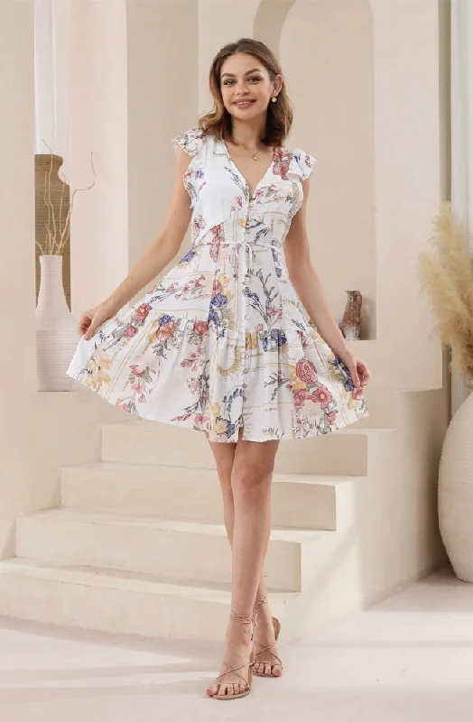 Crazy Savings Vintage Wildflower Pixie Dress