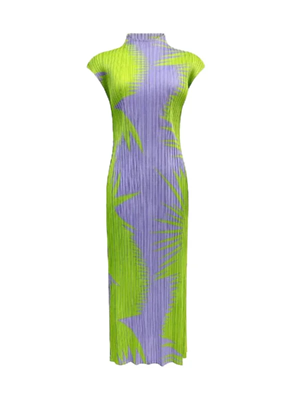 Daily Specials D240023 Contrast Color Pleated Dress *Last Piece