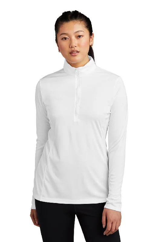 Mega Sale Sport-Tek Womens Competitor Moisture Wicking 1/4 Zip Sweatshirt - White