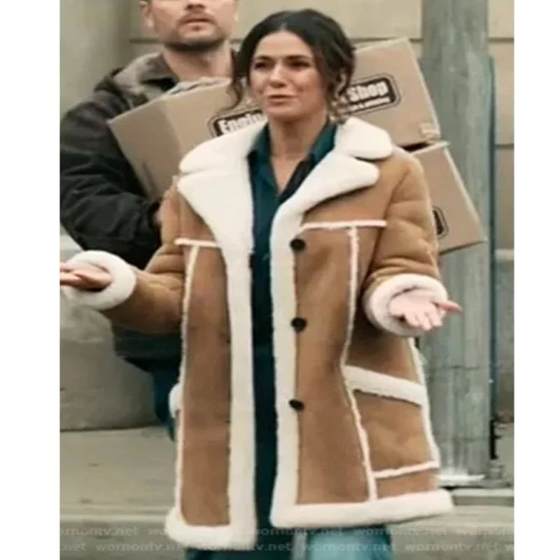 Act Fast Girl Interrupted Lisa Shearling Coat