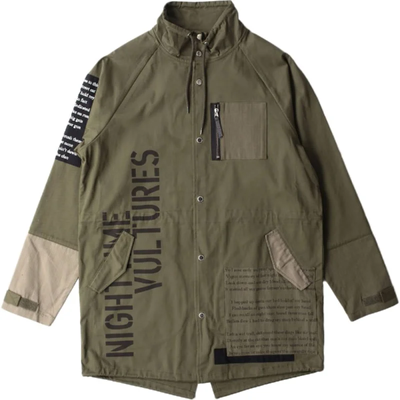 Fantastic Deals Crooks & Castles Vultures Trench Men's Jackets (Brand New)