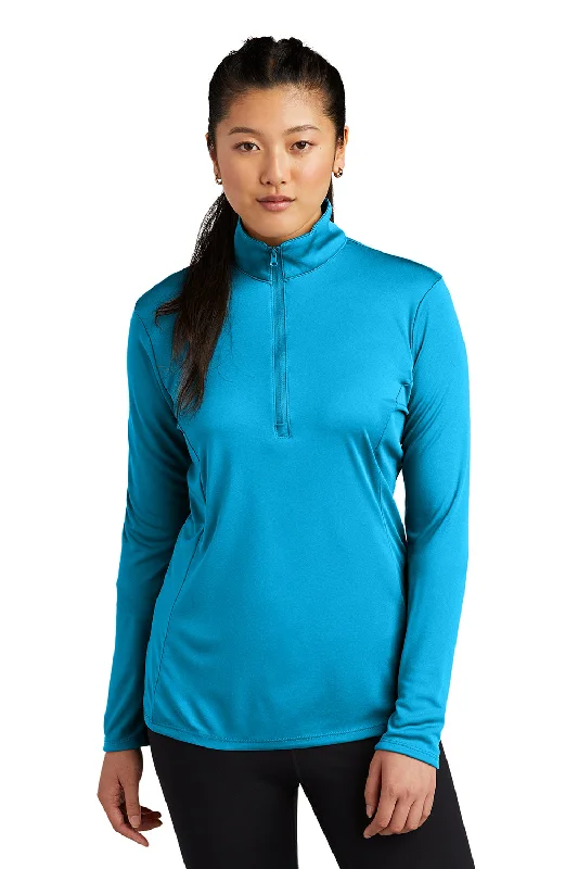 Exclusive Access Sport-Tek Womens Competitor Moisture Wicking 1/4 Zip Sweatshirt - Atomic Blue Exclusive Access Sport-Tek Womens Competitor Moisture Wicking 1/4 Zip Sweatshirt - Atomic Blue