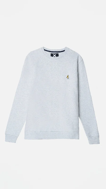 Time-Limited Offer SUDADERA BANANA LIGHT GREY MELANGE