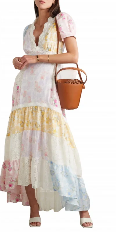 YEAR-End Clearance Women's Tink Maxi Dress In Rainbow Clouds