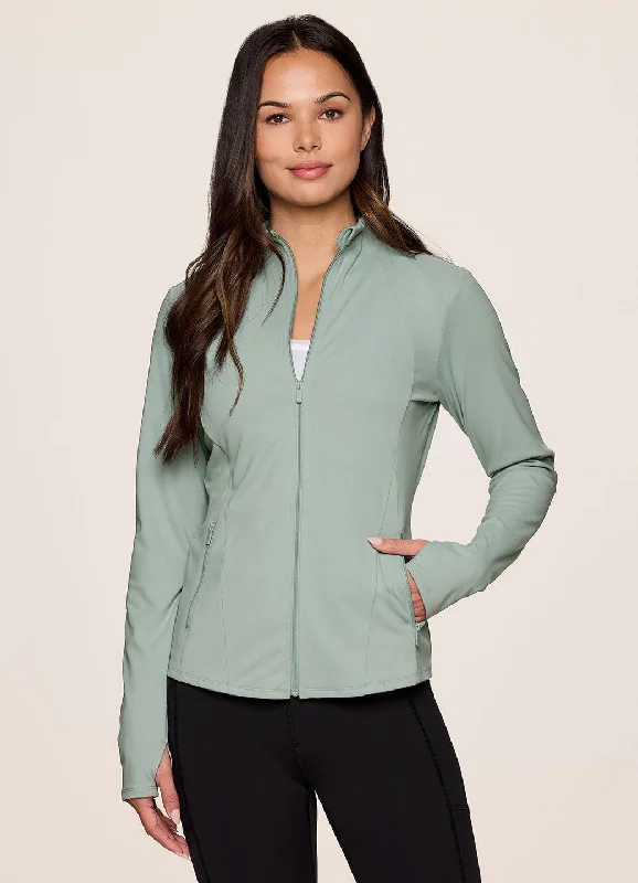 Deep Discounts Studio Daily Super Soft Mock Neck Jacket