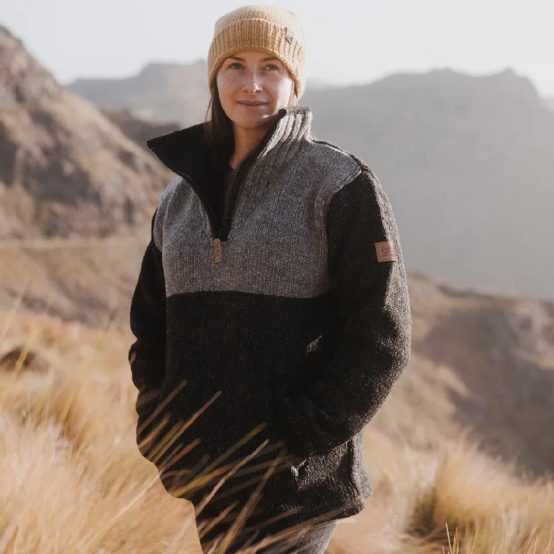 Today Only Station Half Zip Women - Charcoal Grey